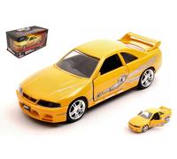 MODELLINO AUTO STATICO JADA NISSAN SKYLINE GT-R R33 FAST FURIOUS SCALA 1:32