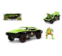 MODELLINO AUTO STATICO JADA TOYS CHEVROLET CAMARO TURTLES RAPHAEL 1967 1/24