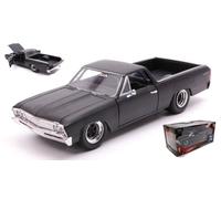 MODELLINO AUTO STATICO JADA TOYS CHEVROLET EL CAMINO FAST FURIOUS 1967 NERO 1/24