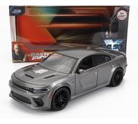 MODELLINO AUTO STATICO JADA TOYS DODGE CHARGER 2021 FAST FURIOUS GRIGIO 1:24
