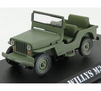 MODELLINO AUTO STATICO JEEP WILLYS M38 OPEN 1950 MASH MILITARE VERDE SCALA 1/43