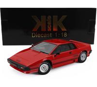MODELLINO AUTO STATICO KK LOTUS ESPRIT TURBO 1981 ROSSO MODELLISMO SCALA 1/18