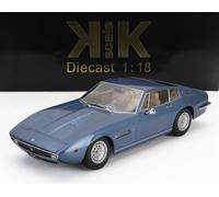 MODELLINO AUTO STATICO KK MASERATI GHIBLI COUPE 1969 BLU MODELLISMO SCALA 1/18