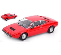MODELLINO AUTO STATICO KK SCALE FERRARI 208 GT4 1975 ROSSO MODELLISMO SCALA 1:18