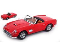 MODELLINO AUTO STATICO KK SCALE FERRARI 250 GT CALIFORNIA SPYDER 1960 ROSSO 1:18
