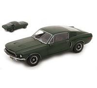 MODELLINO AUTO STATICO KK SCALE FORD MUSTANG GT FASTBACK BULLIT 1968 VERDE 1:18