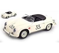 MODELLINO AUTO STATICO KK SCALE PORSCHE 356A SPEEDSTER JAMES 1955 BIANCO 1:12