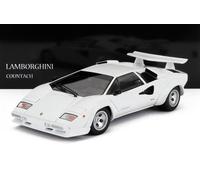 MODELLINO AUTO STATICO KYOSHO LAMBORGHINI COUNTACH LP400S 1980 BIANCO SCALA 1/18