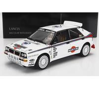 MODELLINO AUTO STATICO LANCIA DELTA HF MARTINI #0 TEST CAR RALLY 1992 SCALA 1/18
