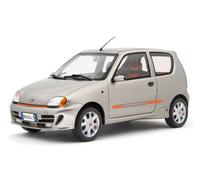 MODELLINO AUTO STATICO LAUDO RACING FIAT 600 SPORTING ABARTH 1998 GRIGIO 1/18