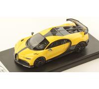MODELLINO AUTO STATICO LOOKSMART BUGATTI CHIRON PUR SPORT MOLSHEIM GIALLO 1:43