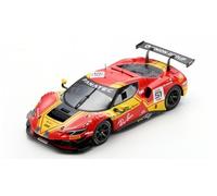 MODELLINO AUTO STATICO LOOKSMART FERRARI 296 GT3 SPA 2024 RIGON PIER GUIDI 1/18