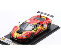 MODELLINO AUTO STATICO LOOKSMART FERRARI 296 GT3 VIDALES ABRIL 24H SPA 2023 1/43