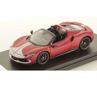 MODELLINO AUTO STATICO LOOKSMART FERRARI 296 GTS ASSETTO FIORANO ROSSO 1:43