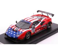 1:43 LOOKSMART Ferrari 488 Gt3 #18 8H Fia Motors. Gt Cup Vallelunga 2019 LSRC078