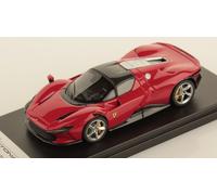 MODELLINO AUTO STATICO LOOKSMART FERRARI DAYTONA SP3 ROSSO MODELLISMO SCALA 1:43