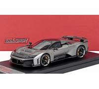 MODELLINO AUTO STATICO LOOKSMART FERRARI F80 2024 GRIGIO SCURO SCALA 1/43