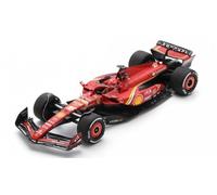 MODELLINO AUTO STATICO LOOKSMART FERRARI SF-24 LECLERC AUSTRALIA GP 2024 1/18