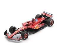 MODELLINO AUTO STATICO LOOKSMART FERRARI SF24 LECLERC WINNER AUSTIN GP 2024 1/18
