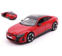 MODELLINO AUTO STATICO MAISTO AUDI E-TRON GT 2022 ROSSO MODELLISMO SCALA 1:24