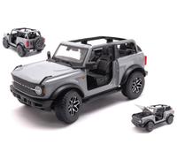 MODELLINO AUTO STATICO MAISTO FORD BRONCO 2021 GRIGIO MODELLISMO SCALA 1:18