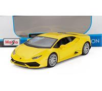 MODELLINO AUTO STATICO MAISTO LAMBORGHINI HURACAN LP610-4 2014 GIALLO SCALA 1/24