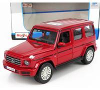MODELLINO AUTO STATICO MAISTO MERCEDES BENZ G-CLASS AMG V8 2019 ROSSO SCALA 1/25