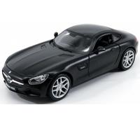 MODELLINO AUTO STATICO MAISTO MERCEDES BENZ GT-S AMG C190 2014 NERO SCALA 1/24