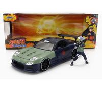 MODELLINO AUTO STATICO MAZDA RX-7 WITH KAKASHI HATAKE FIGURE 1993 SCALA 1/24