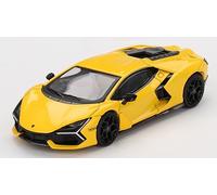 MODELLINO AUTO STATICO MINI GT LAMBORGHINI REVUELTO 2024 GIALLO SCALA 1:64