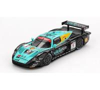 MODELLINO AUTO STATICO MINI GT MASERATI MC12 N.1 WINNER 24H SPA 2008 BBR 1/64