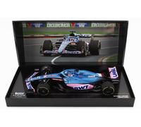 MODELLINO AUTO STATICO MINICHAMPS ALPINE F1 A522 ALONSO AUSTRALIA GP 2022 1/18