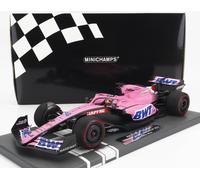 MODELLINO AUTO STATICO MINICHAMPS ALPINE F1 A522 ALONSO BAHRAIN GP 2022 1/18