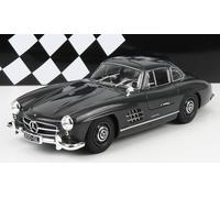 MODELLINO AUTO STATICO MINICHAMPS MERCEDES 300SL COUPE W198 1955 GRIGIO 1/18