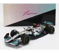 MODELLINO AUTO STATICO MINICHAMPS MERCEDES GP F1 W13E HAMILTON MIAMI 2022 1/18