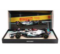 MODELLINO AUTO STATICO MINICHAMPS MERCEDES GP F1 W13E RUSSELL MIAMI 2022 1/18
