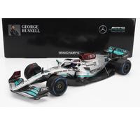 MODELLINO AUTO STATICO MINICHAMPS MERCEDES GP F1 W13E RUSSELL MONACO 2022 1/18