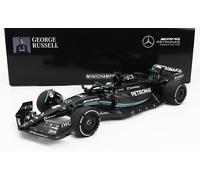 MODELLINO AUTO STATICO MINICHAMPS MERCEDES GP F1 W14 RUSSELL 2023 SCALA 1/18