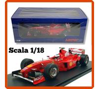 Modellino auto statico modellini f1 in scala 1/18 FERRARI F300 1998 Werk83