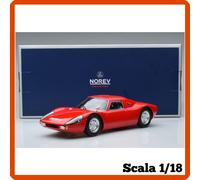 Modellino auto statico modellini in scala 1/18 PORSCHE 904 GTS 1964 rosso Norev