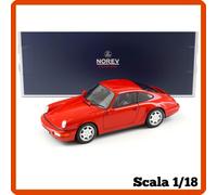 Modellino auto statico modellini in scala 1/18 PORSCHE 911 CARRERA 2 1990 Norev