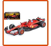Modellino auto statico modellini scala 1/18 diecast Ferrari SF24 Leclerc Monza