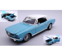 MODELLINO AUTO STATICO MOTORMAX FORD MUSTANG HARD TOP JAMES BOND SCALA 1/18