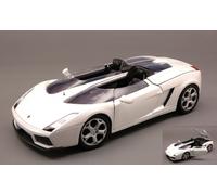 MODELLINO AUTO STATICO MOTORMAX LAMBORGHINI CONCEPT S 2005 BIANCO SCALA 1:24