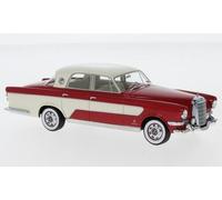 MODELLINO AUTO STATICO NEO SCALE MERCEDES GHIA 300C BERLINA 1956 ROSSO 1:43