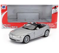 MODELLINO AUTO STATICO NEWRAY BMW Z4 SPIDER CABRIOLET OPEN 2009 SILVER 1/24