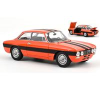 MODELLINO AUTO STATICO NOREV ALFA ROMEO 2000 GTV 1973 ARANCIO SCALA 1:18