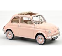 Fiat 500 L 1968 Pink With Special Birth Pack 1:18 Model 187774 NOREV