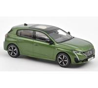 MODELLINO AUTO STATICO NOREV PEUGEOT 308 GT 2021 VERDE MODELLISMO SCALA 1:43