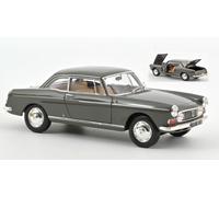 MODELLINO AUTO STATICO NOREV PEUGEOT 404 COUPE' 1967 GRIGIO MODELLISMO 1:18